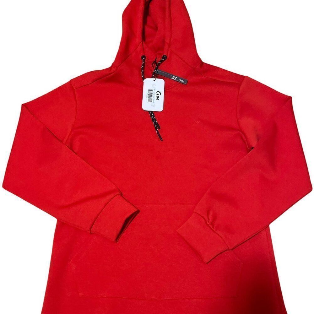 Zyia Active Men's Red Activation Hoodie Size Medium 18525M NWT